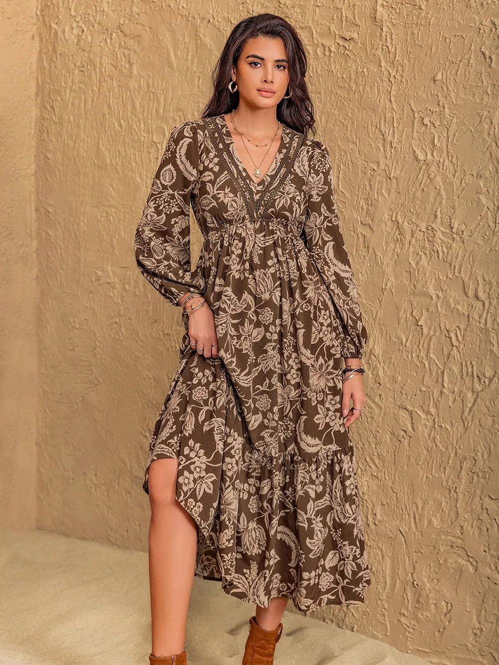 Formal Long Sleeve Midi Snake Print Dress Womens Midi Floral Dress Crewneck Half Sleeve Casual Loose Formal Long Sleeve Midi Snake Print Dress Womens Midi Floral Dress Crewneck Half Sleeve Casual Loose